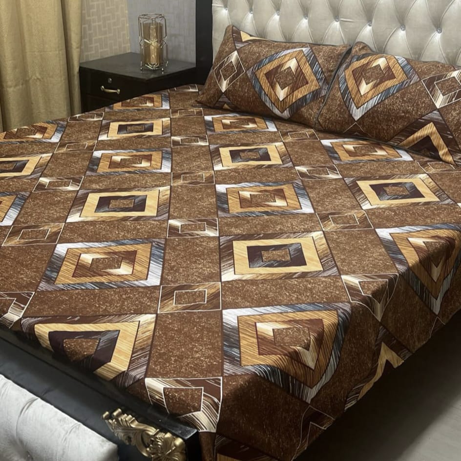 Crystal Cotton Bedsheet Design 016