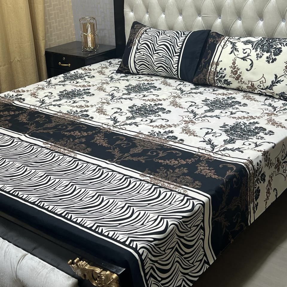 Crystal Cotton Bedsheet Design 035