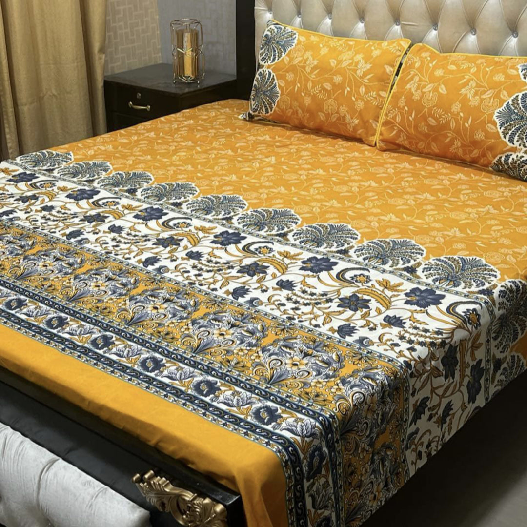 Crystal Cotton Bedsheet Design 010
