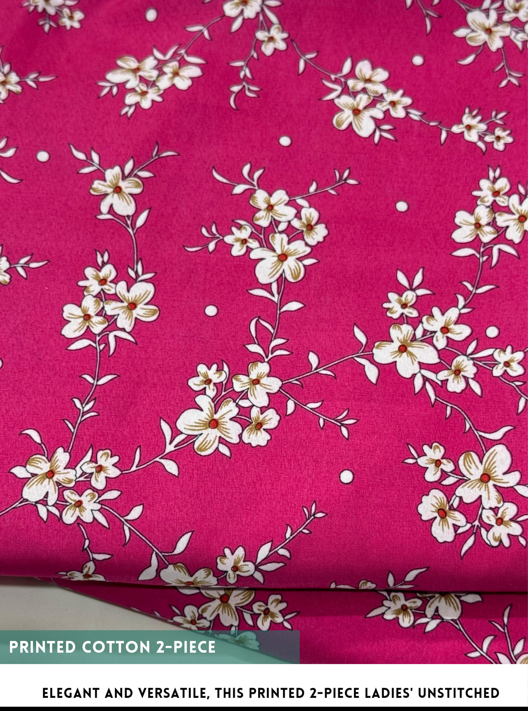 2 Piece Printed Cotton