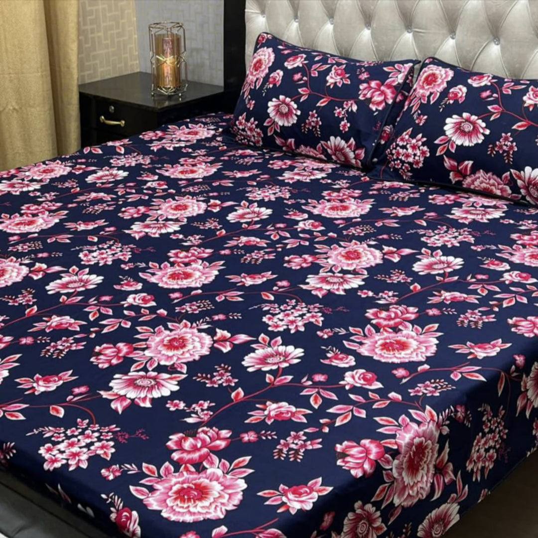 Crystal Cotton Bedsheet Design 040