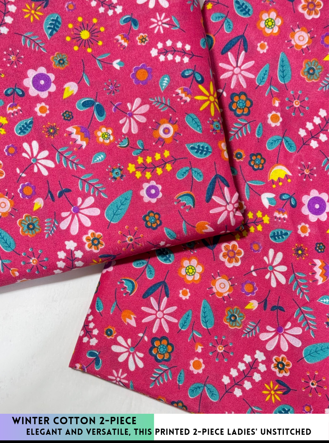 2 Piece Printed Cotton