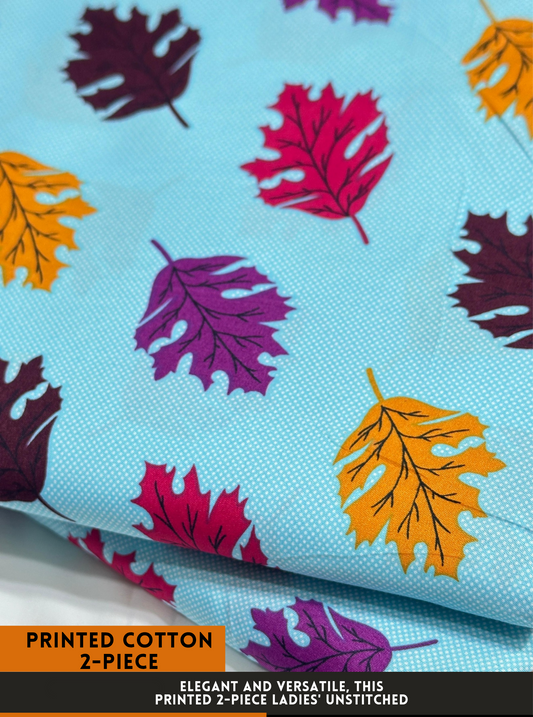 2 Piece Printed Summer cotton