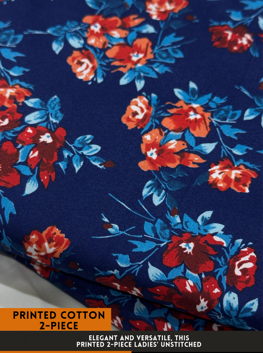 2 Piece Printed Summer cotton