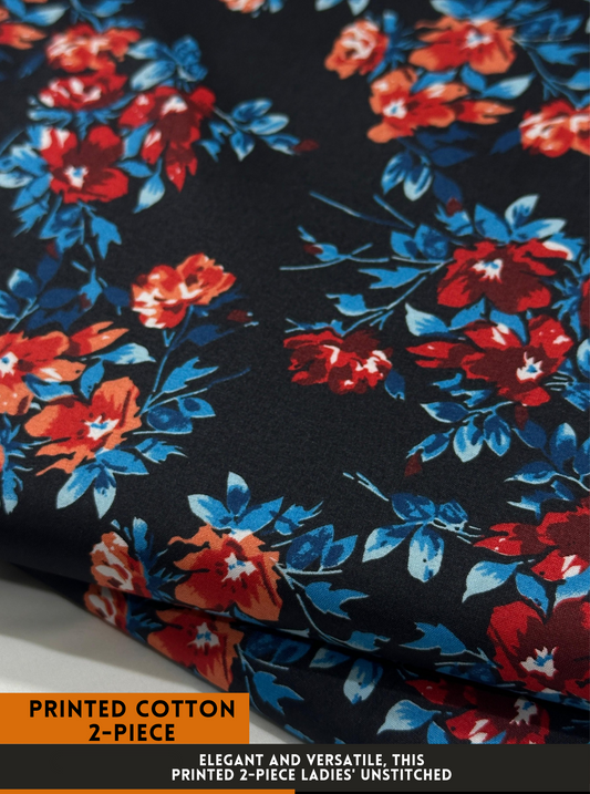 2 Piece Printed Summer cotton
