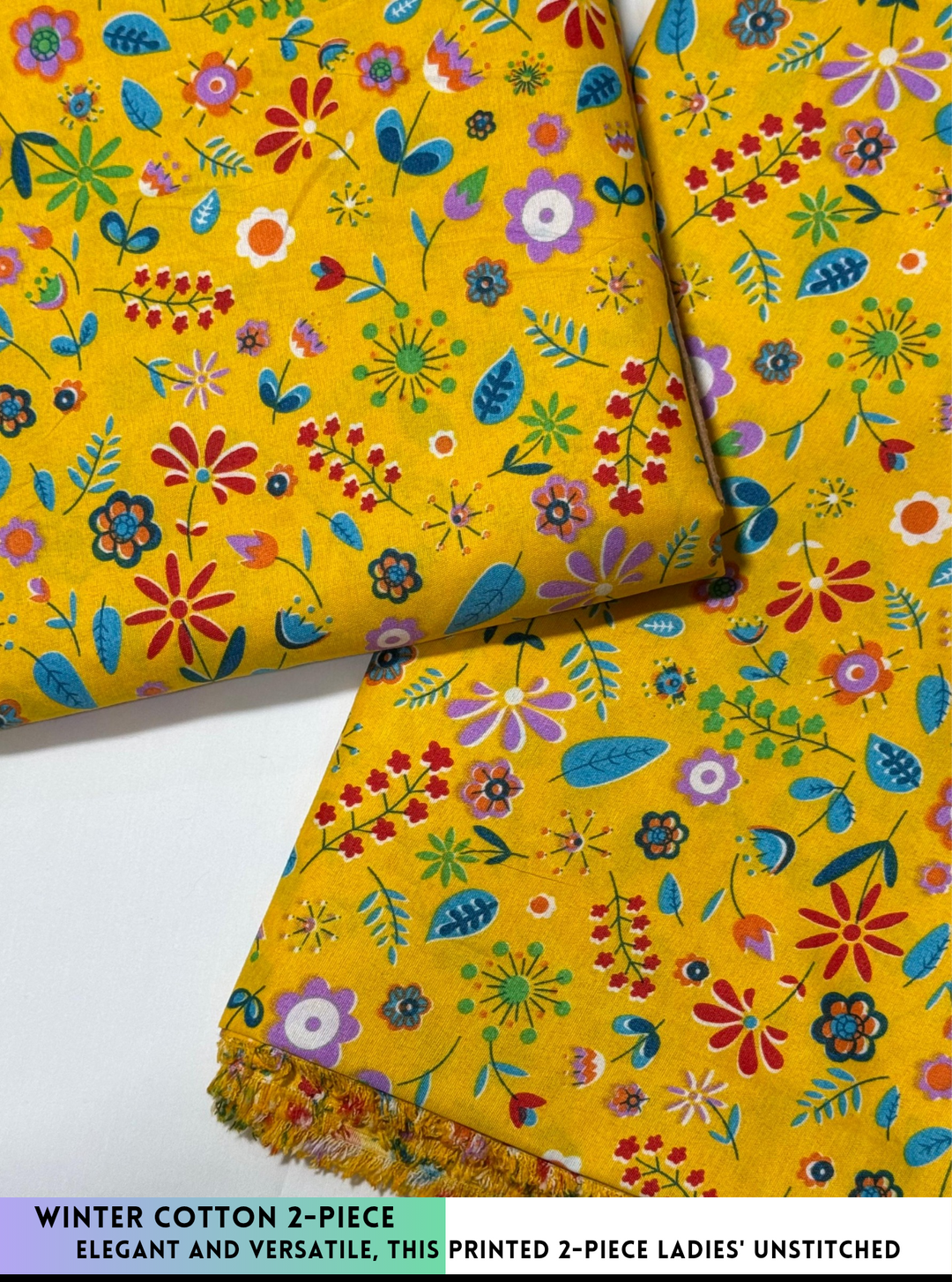 2 Piece Printed Cotton