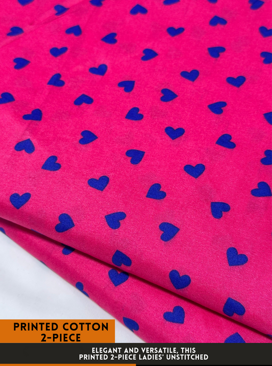 2 Piece Printed Summer cotton