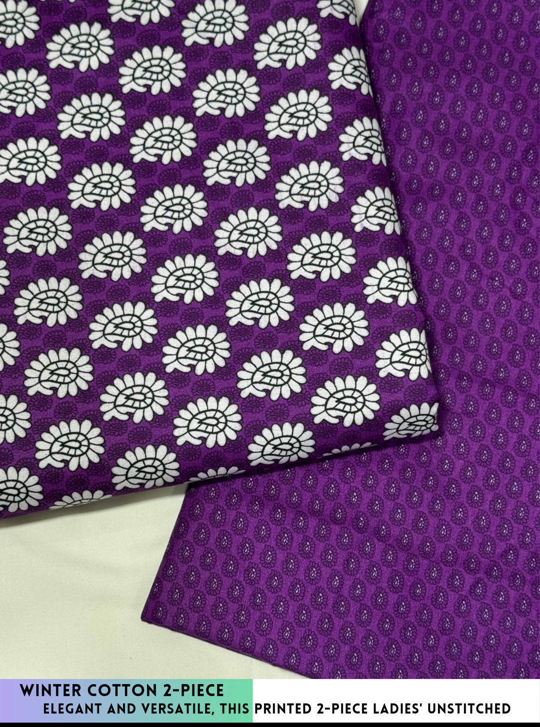2 Piece Printed Cotton