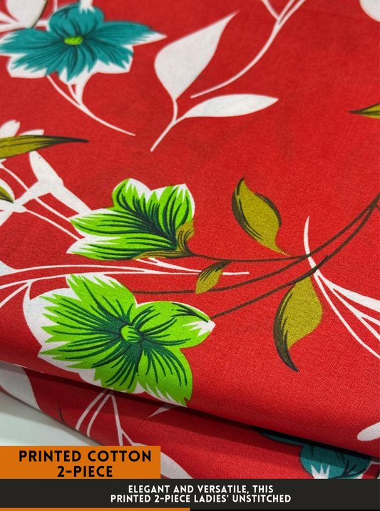 2 Piece Printed Summer cotton