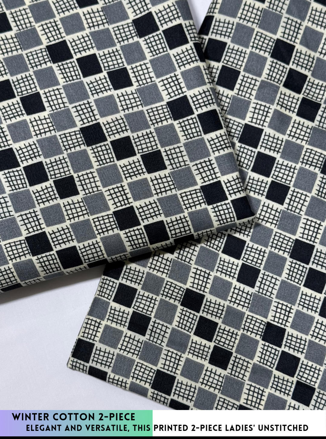 2 Piece Printed Cotton