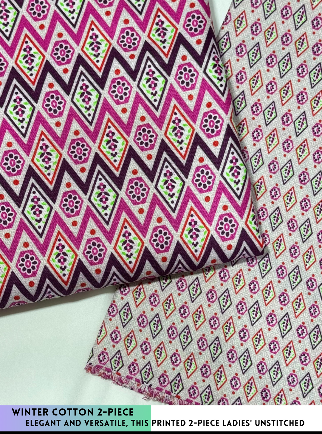 2 Piece Printed Cotton