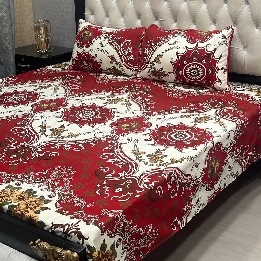 Crystal Cotton Bedsheet Design 054