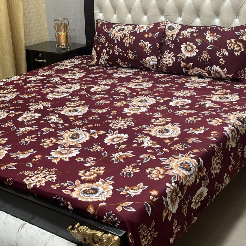 Crystal Cotton Bedsheet Design 053